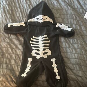 Rubie's Black and White Skeleton Kids Costume